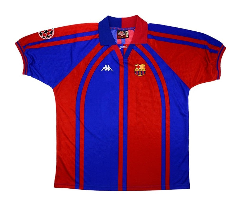 Barcelona I 97/98 Europeia Hombre (Retro)