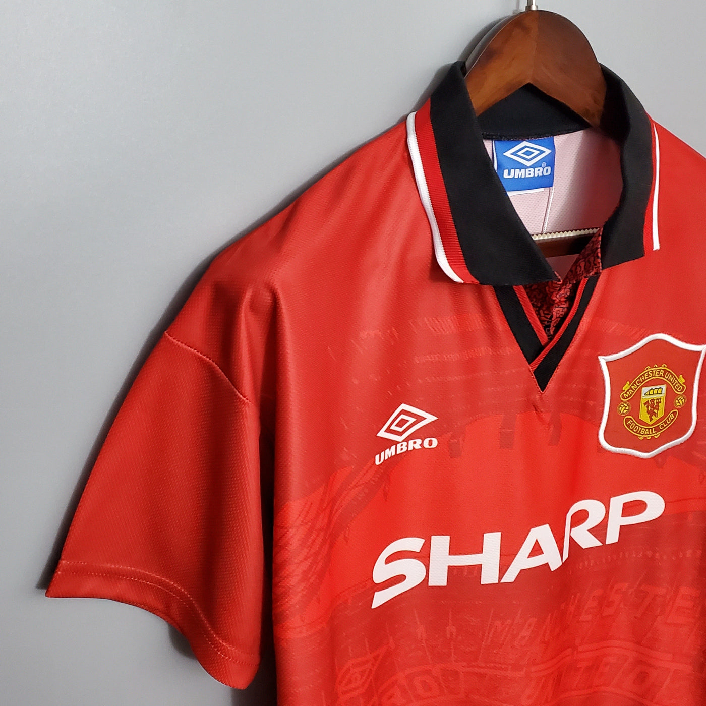 MANCHESTER UNITED I 94/96 HOMBRE (RETRO) - Vitrine Futebolística