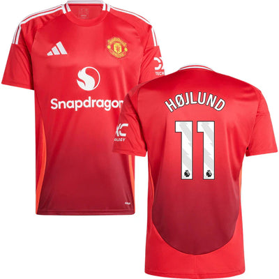 #11 Hojlund Camiseta Manchester United Titular 2024/2025