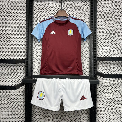 Kids Aston Villa Titular Kit 2024/2025