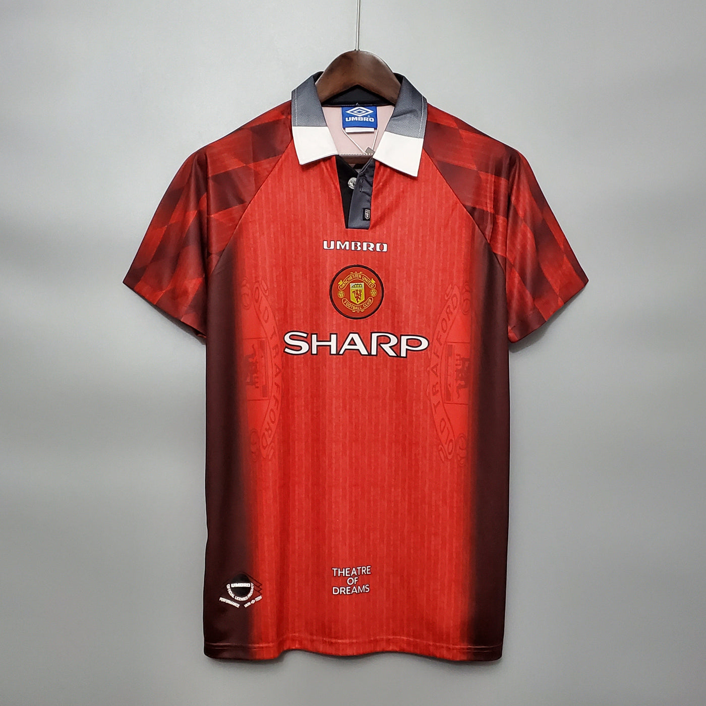 MANCHESTER UNITED I 1996 HOMBRE (RETRO) - Vitrine Futebolística
