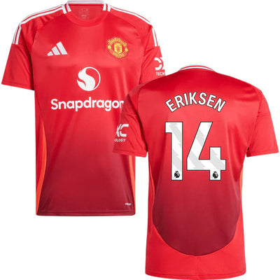 #14 Eriksen Camiseta Manchester United Titular 2024/2025