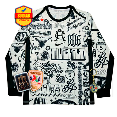 Camiseta Club América Entrenamiento Long Sleeve 2025/2026