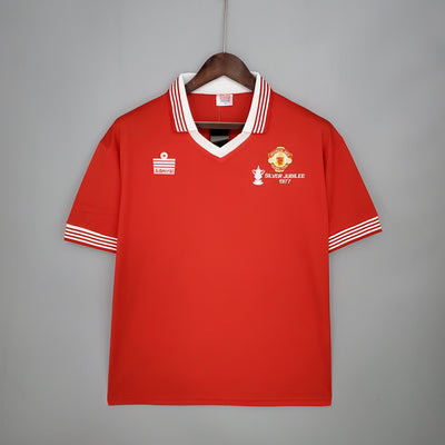 MANCHESTER UNITED I 1977 HOMBRE (RETRO) - Vitrine Futebolística