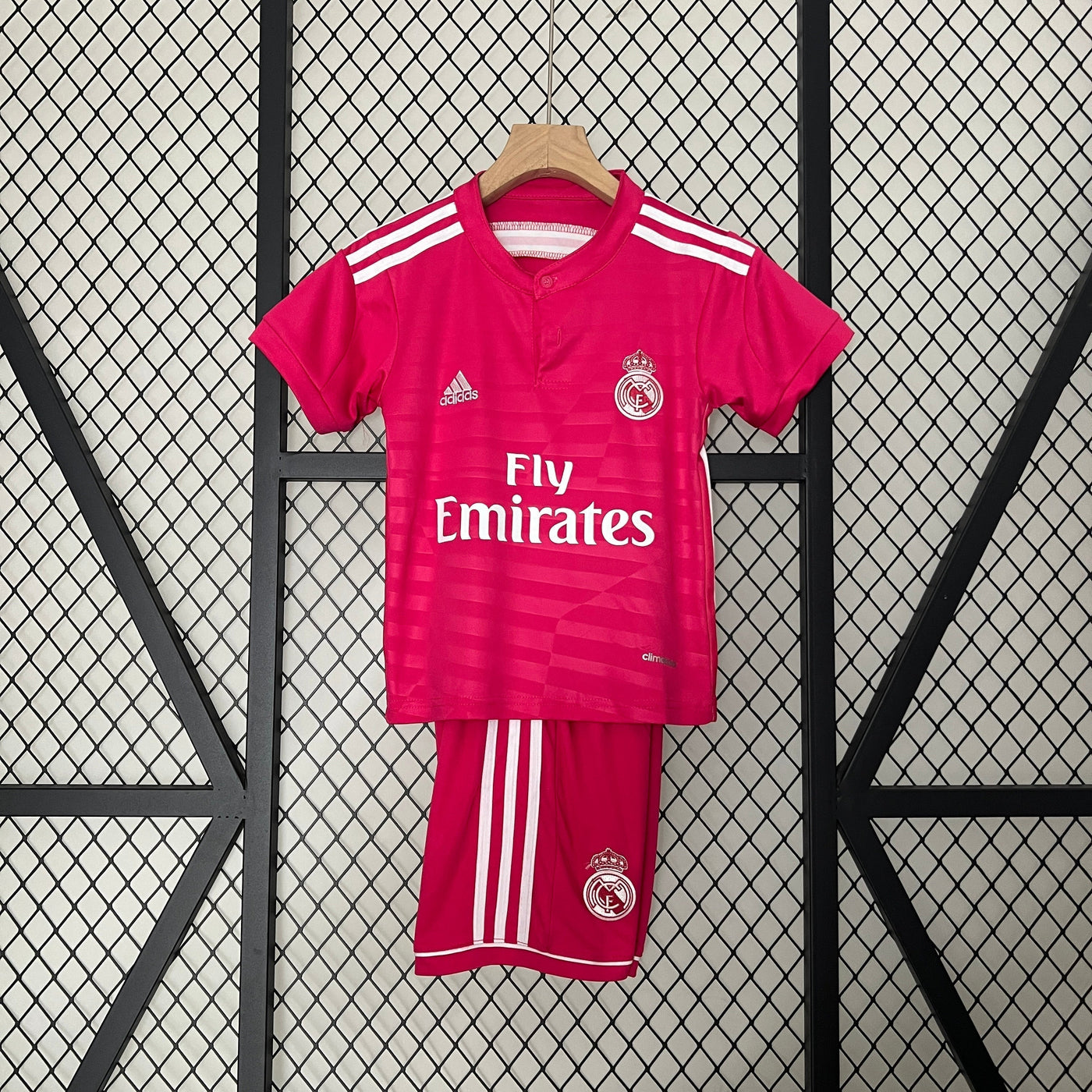 CAMISETA REAL MADRID III 14/15 CONJUNTO INFANTIL (RETRO) - Vitrine Futebolística