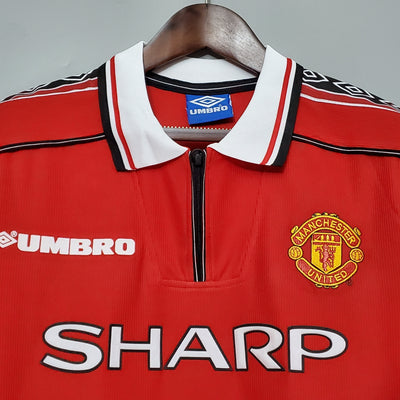 MANCHESTER UNITED I 98/99 HOMBRE (RETRO) - Vitrine Futebolística