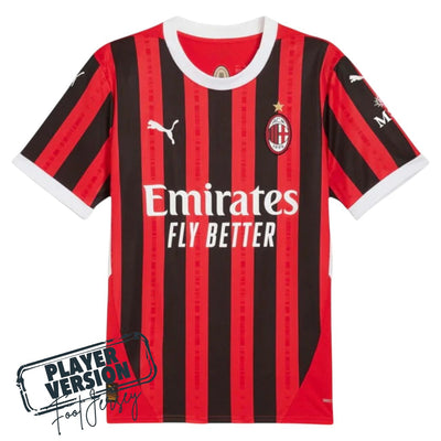 AC Milan Jugador Titular Camiseta 2024/2025