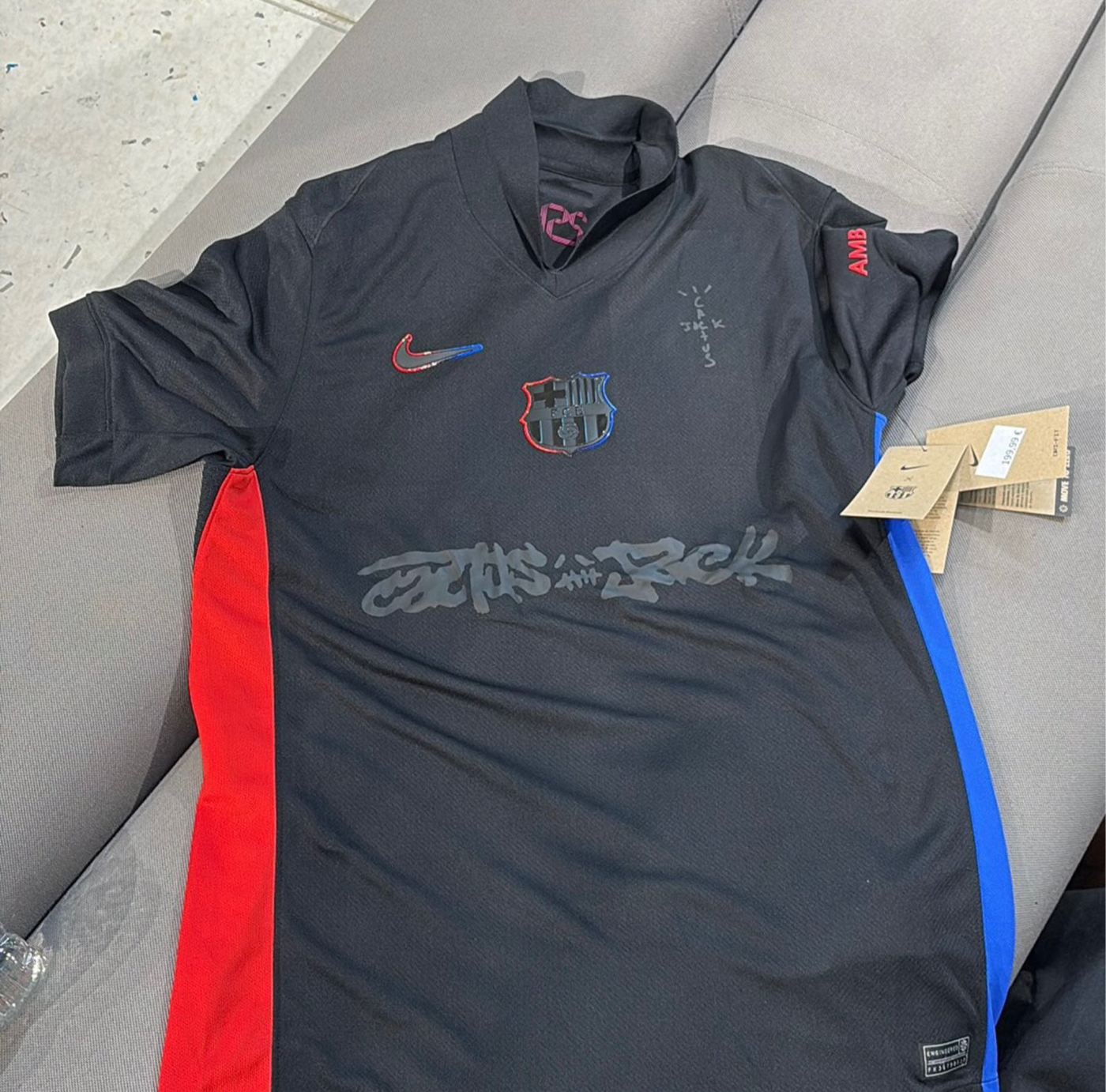 Barcelona X Travis Scott 24/25 Il Local Camiseta - Versión Aficionado
