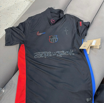 Barcelona X Travis Scott 24/25 Il Local Camiseta - Versión Aficionado