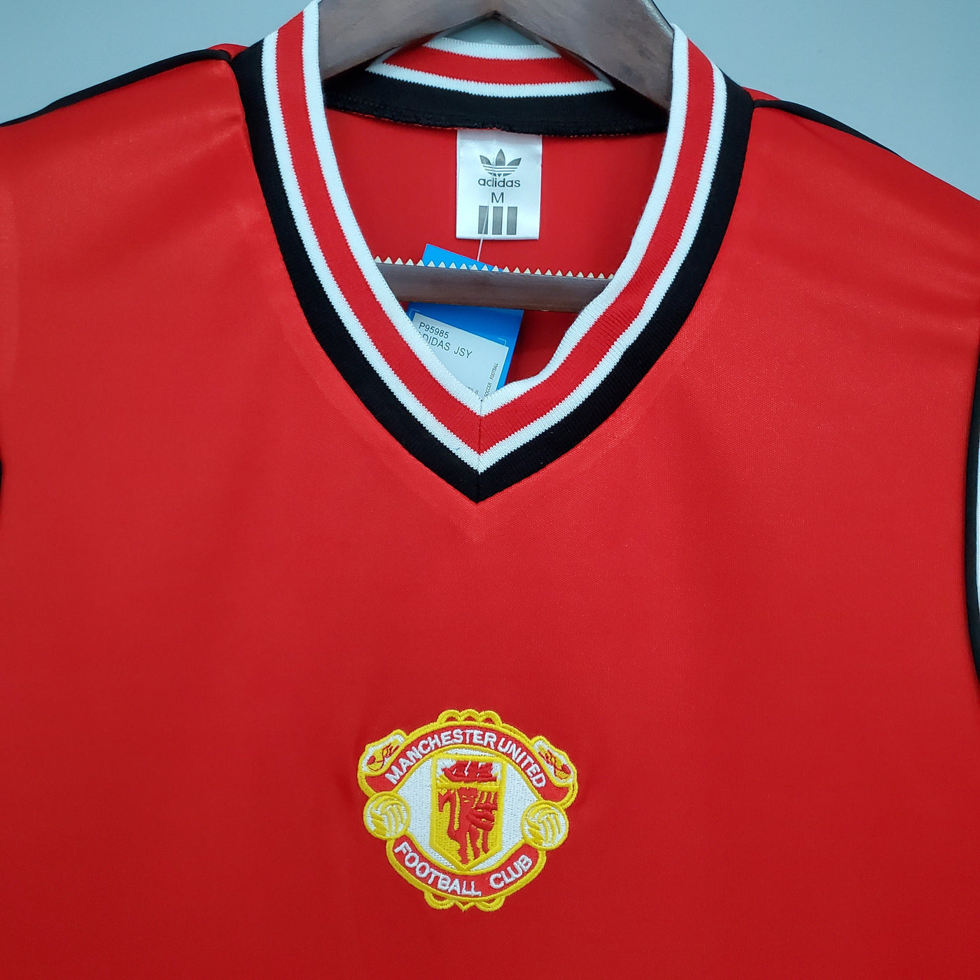 MANCHESTER UNITED I 1985 HOMBRE (RETRO) - Vitrine Futebolística