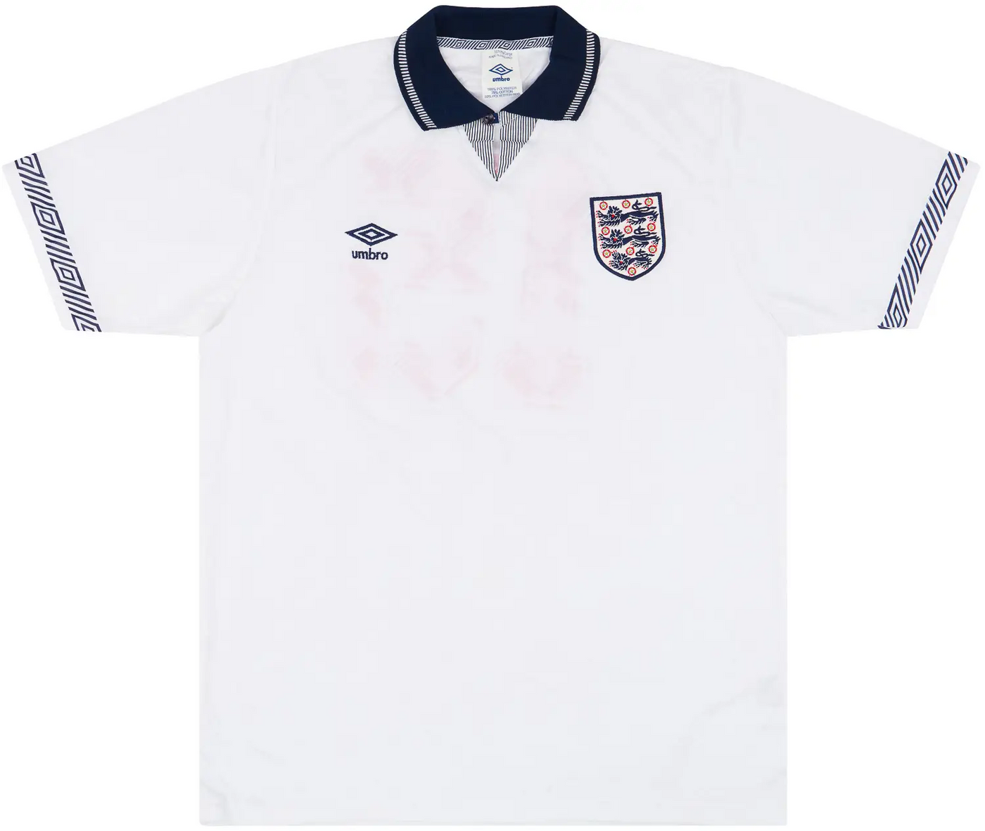 CAMISETA INGLATERRA 1991 HOMBRE (RETRO) - Vitrine Futebolística