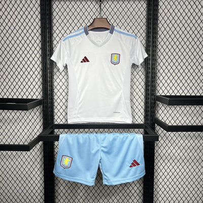 Kids Aston Villa Visitante Kit 2024/2025