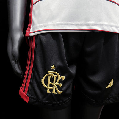 Kids Flamengo Visitante Kit 2024/2025