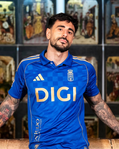 Camiseta Real Oviedo I 25/26 Hombre