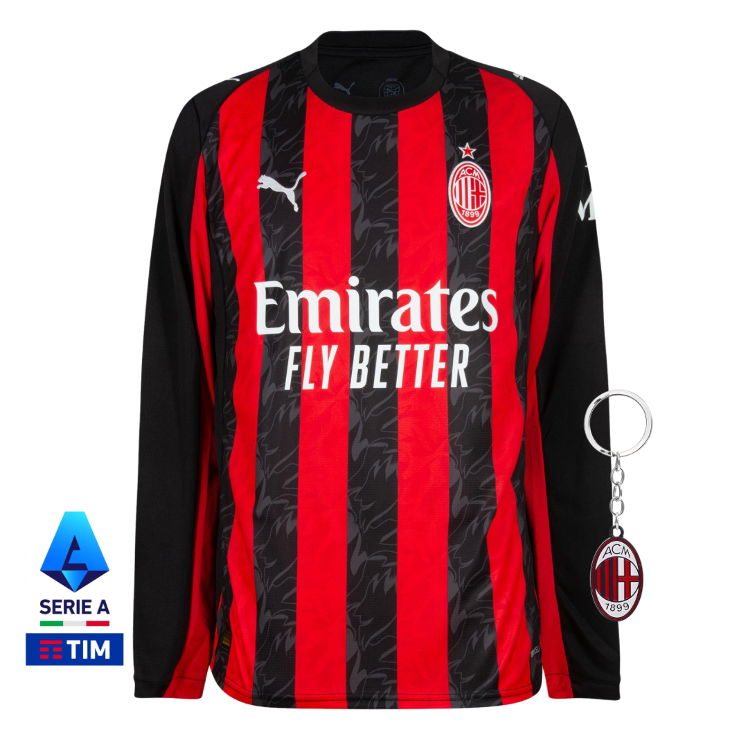 AC Milan 24/25 I Home Camiseta - Long Sleeve