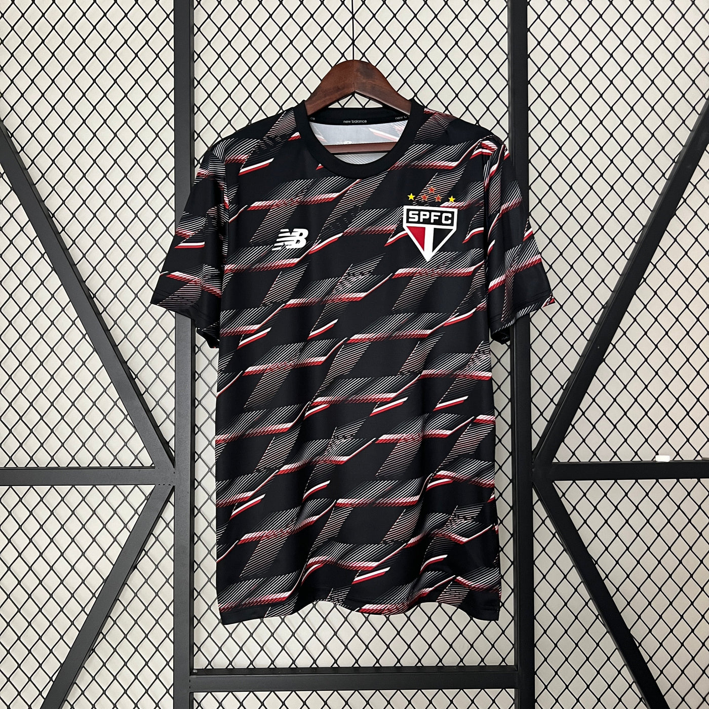 CAMISETA SÃO PAULO CALENTAMIENTO I 24/25 HOMBRE - Vitrine Futebolística