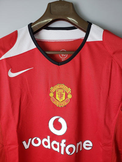 MANCHESTER UNITED I 2005 HOMBRE (RETRO) MANGA LARGA - Vitrine Futebolística