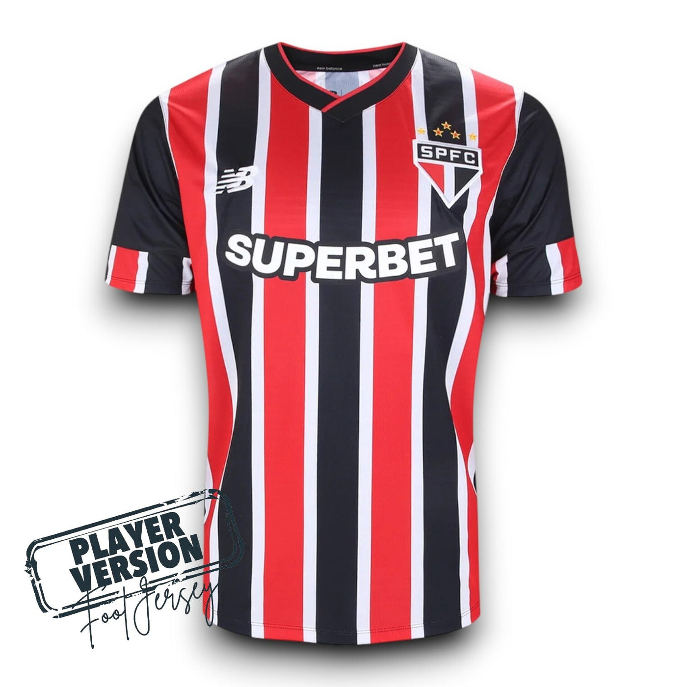 São Paulo Jugador Camiseta Visitante 2024/2025