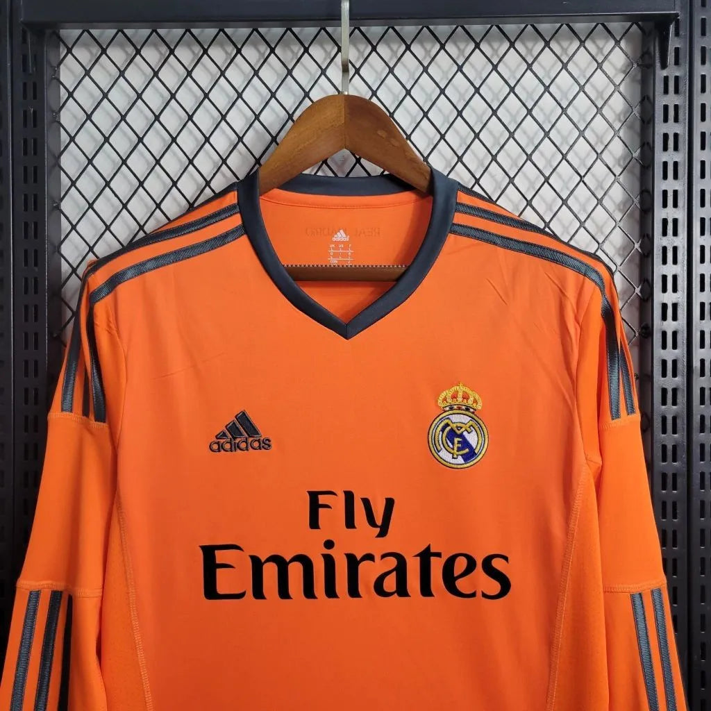Real Madrid 13/14 Hombre (Retro) Manga Iarga