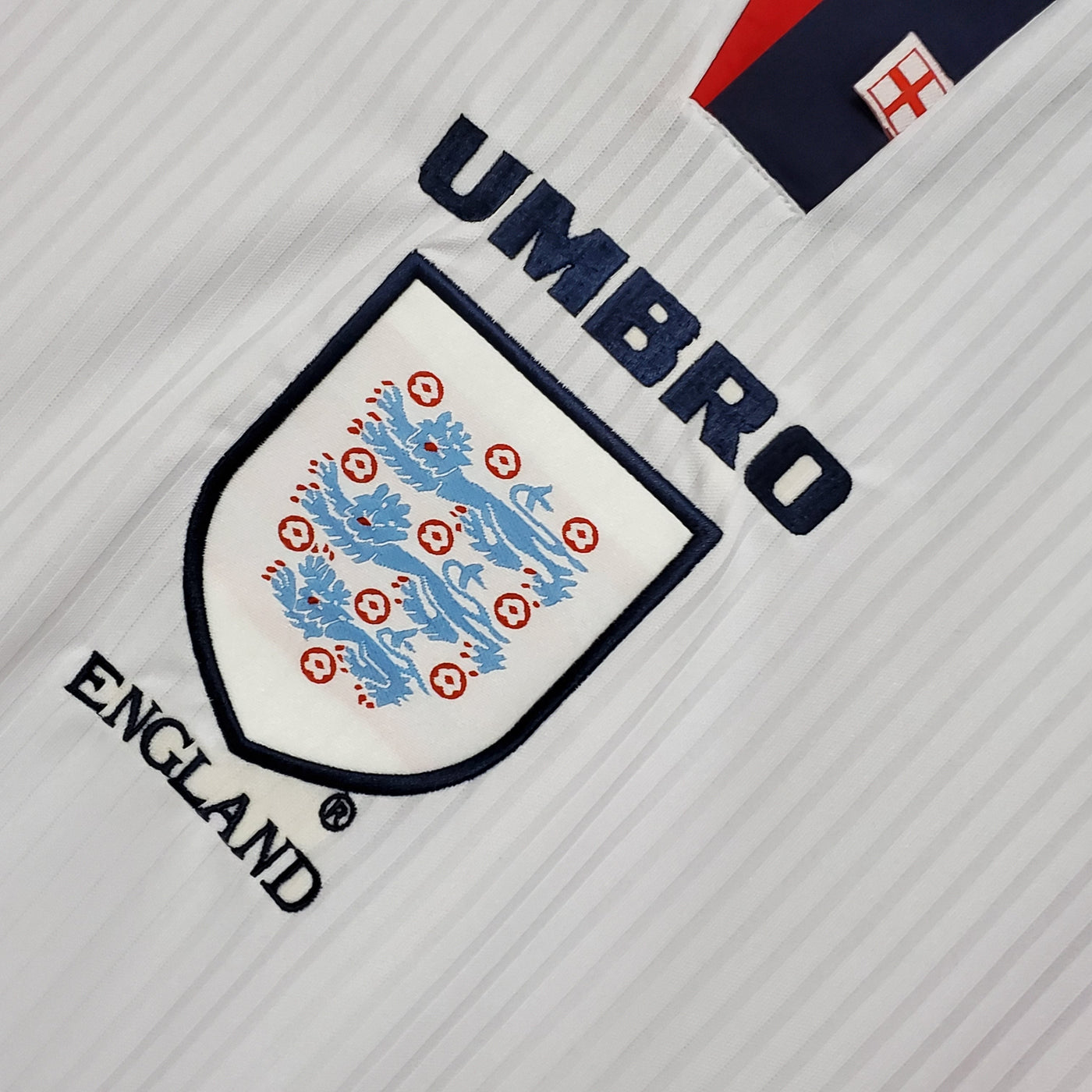 CAMISETA INGLATERRA 97/99 HOMBRE (RETRO) MANGA LARGA - Vitrine Futebolística