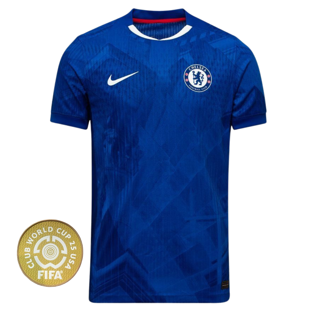 Chelsea 25/26 I Home Camiseta Word Club - Player Version