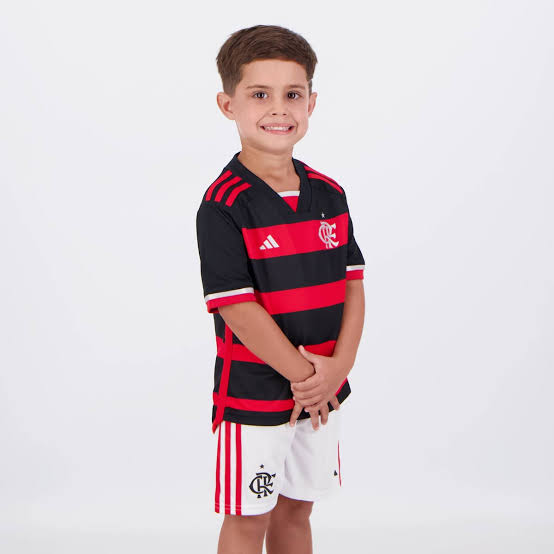 Kids Flamengo Titular Kit 2024/2025
