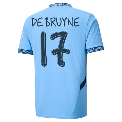 #17 De Bruyne Manchester City Titular Camiseta 2024/2025