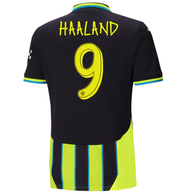#9 Haaland Manchester City Visitante Camiseta 2024/2025