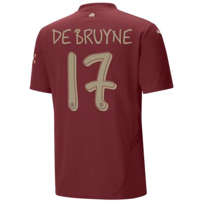 #17 De Bruyne Camiseta Manchester City Tercera 2024/2025