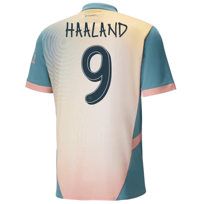#9 Haaland Manchester City Fourth "Definitely City" Camiseta 2024/2025