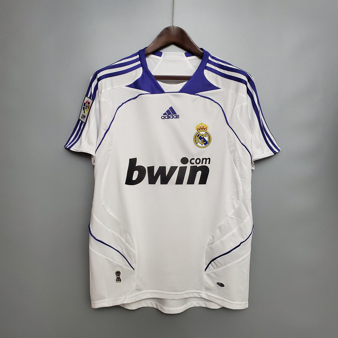 CAMISETA REAL MADRID I 07/08 HOMBRE (RETRO) - Vitrine Futebolística