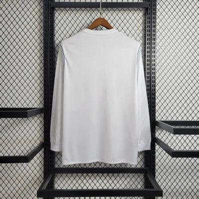 Real Madrid 17/18 Hombre (Retro) Manga Iarga