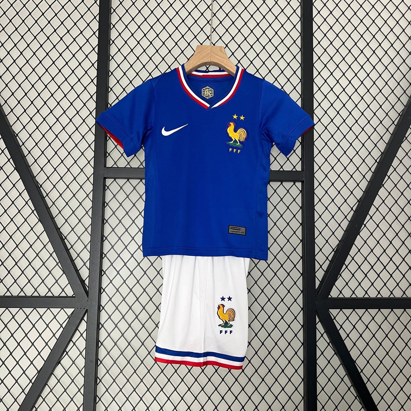 CAMISETA FRANCIA I EURO 2024 CONJUNTO INFANTIL - Vitrine Futebolística