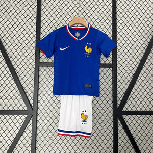 CAMISETA FRANCIA I EURO 2024 CONJUNTO INFANTIL - Vitrine Futebolística