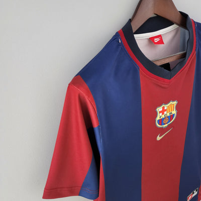 BARCELONA I 98/99 HOMBRE (RETRO) - Vitrine Futebolística