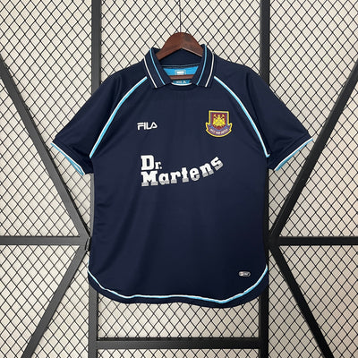 CAMISETA WEST HAM IIII 99/01 HOMBRE (RETRO) - Vitrine Futebolística