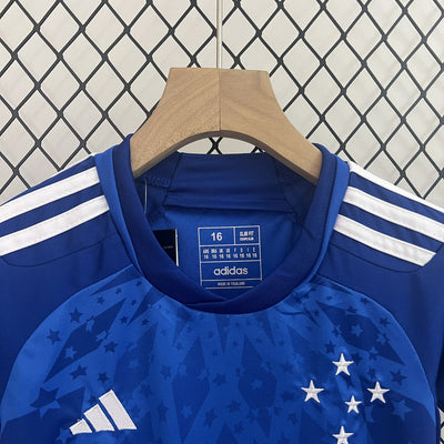 Kids Cruzeiro Titular Kit 2024/2025