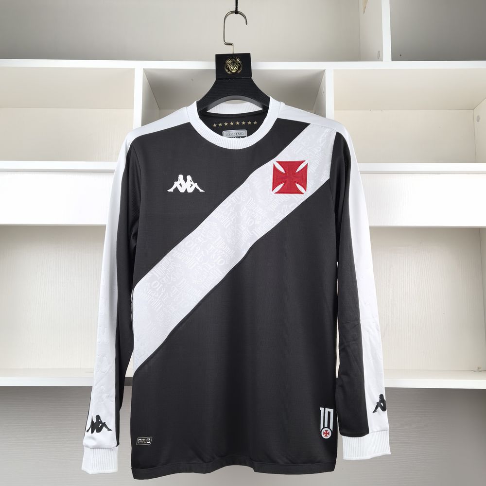Vasco da Gama Titular Camiseta 2024/2025 Long Sleeve