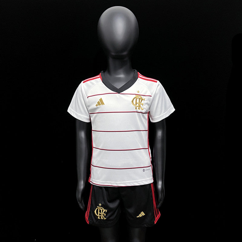 Kids Flamengo Visitante Kit 2024/2025