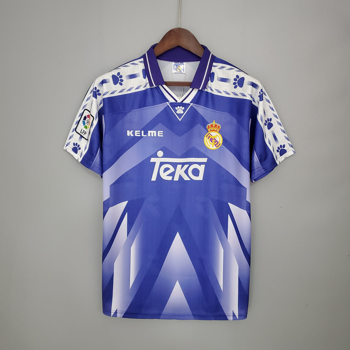 CAMISETA REAL MADRID III 96/97 HOMBRE (RETRO) - Vitrine Futebolística