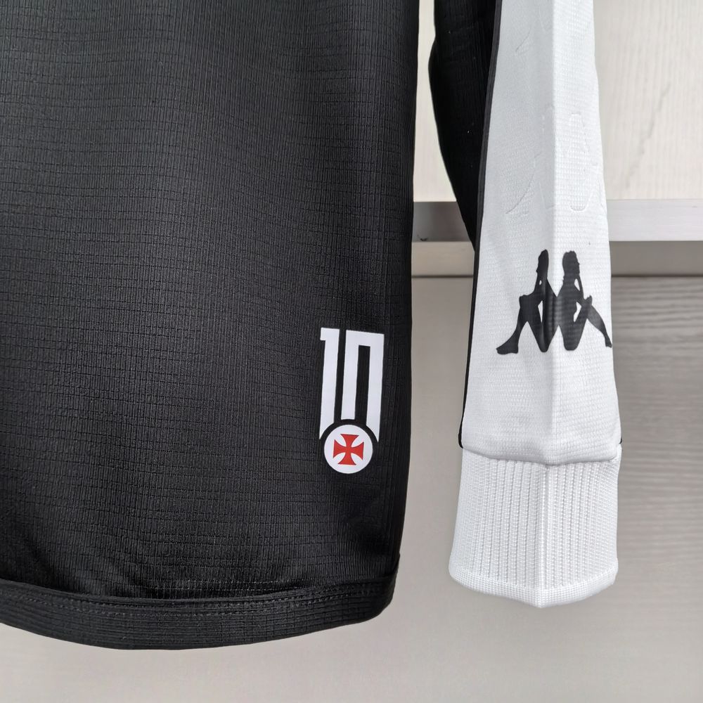Vasco da Gama Titular Camiseta 2024/2025 Long Sleeve