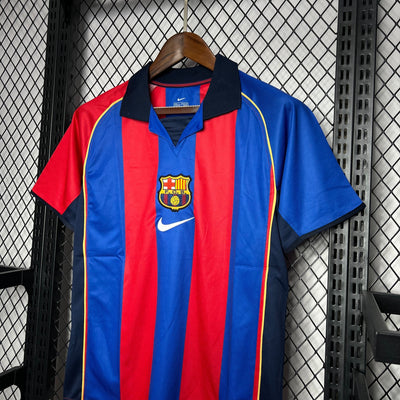 Camiseta Barcelona I 04/05 Hombre (Retro)