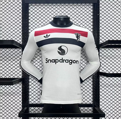 Manchester United Jugador Tercera Camiseta 2024/2025 Long Sleeve
