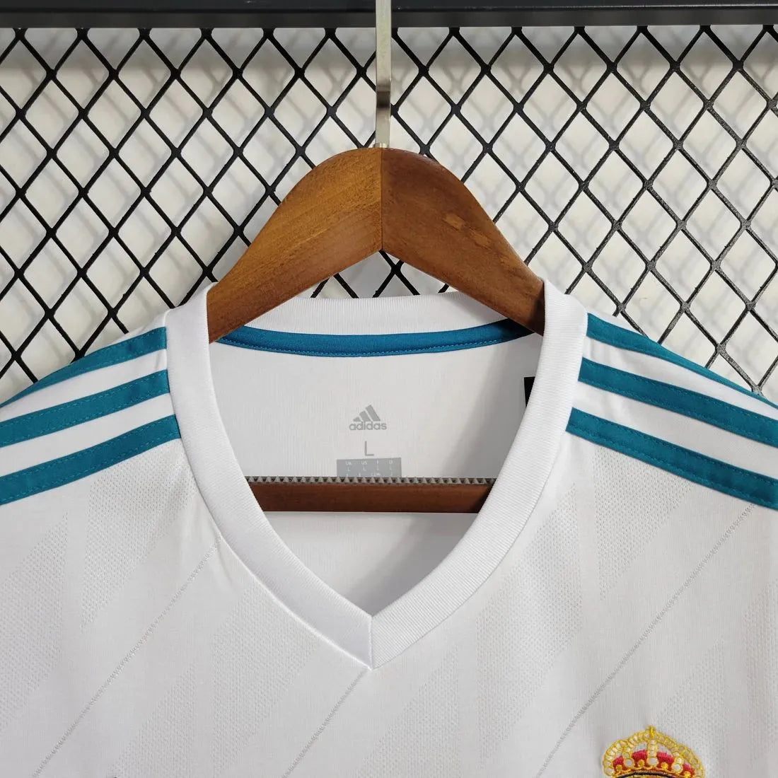 Real Madrid 17/18 Hombre (Retro) Manga Iarga