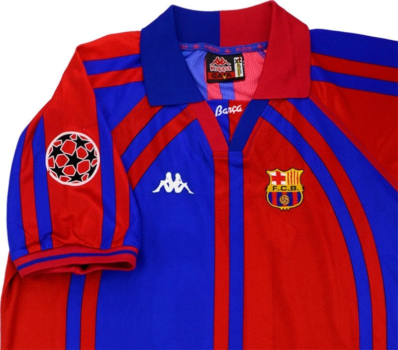 Barcelona I 97/98 Europeia Hombre (Retro)