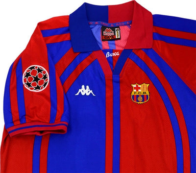 Barcelona I 97/98 Europeia Hombre (Retro)