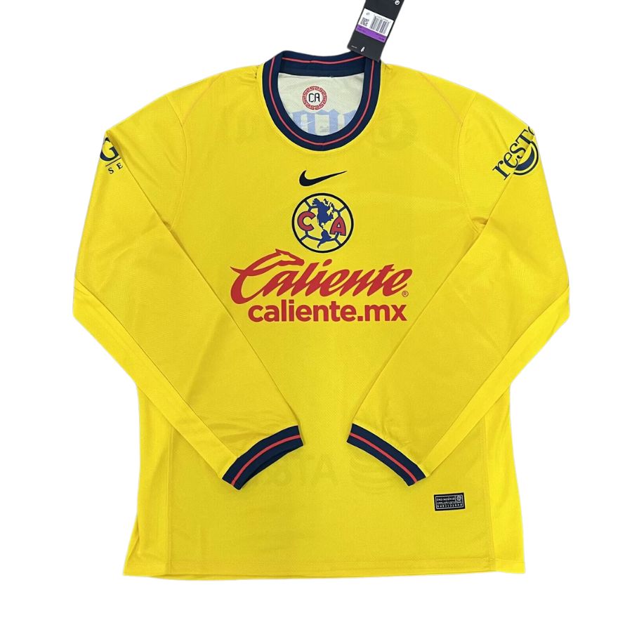 Club América Local Long Sleeve Fan Camiseta 2024/25