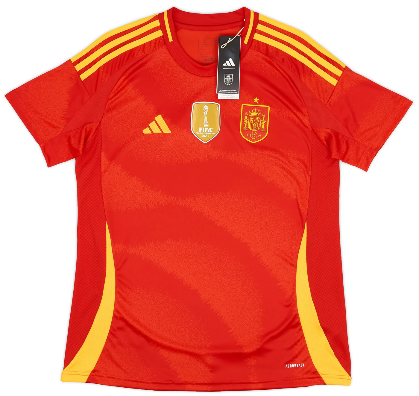 CAMISETA ESPAÑA I EURO 2024 MUJER - Vitrine Futebolística