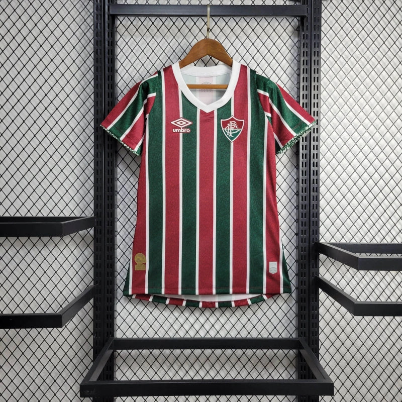 CAMISETA FLUMINENSE I 24/25 MUJER - Vitrine Futebolística