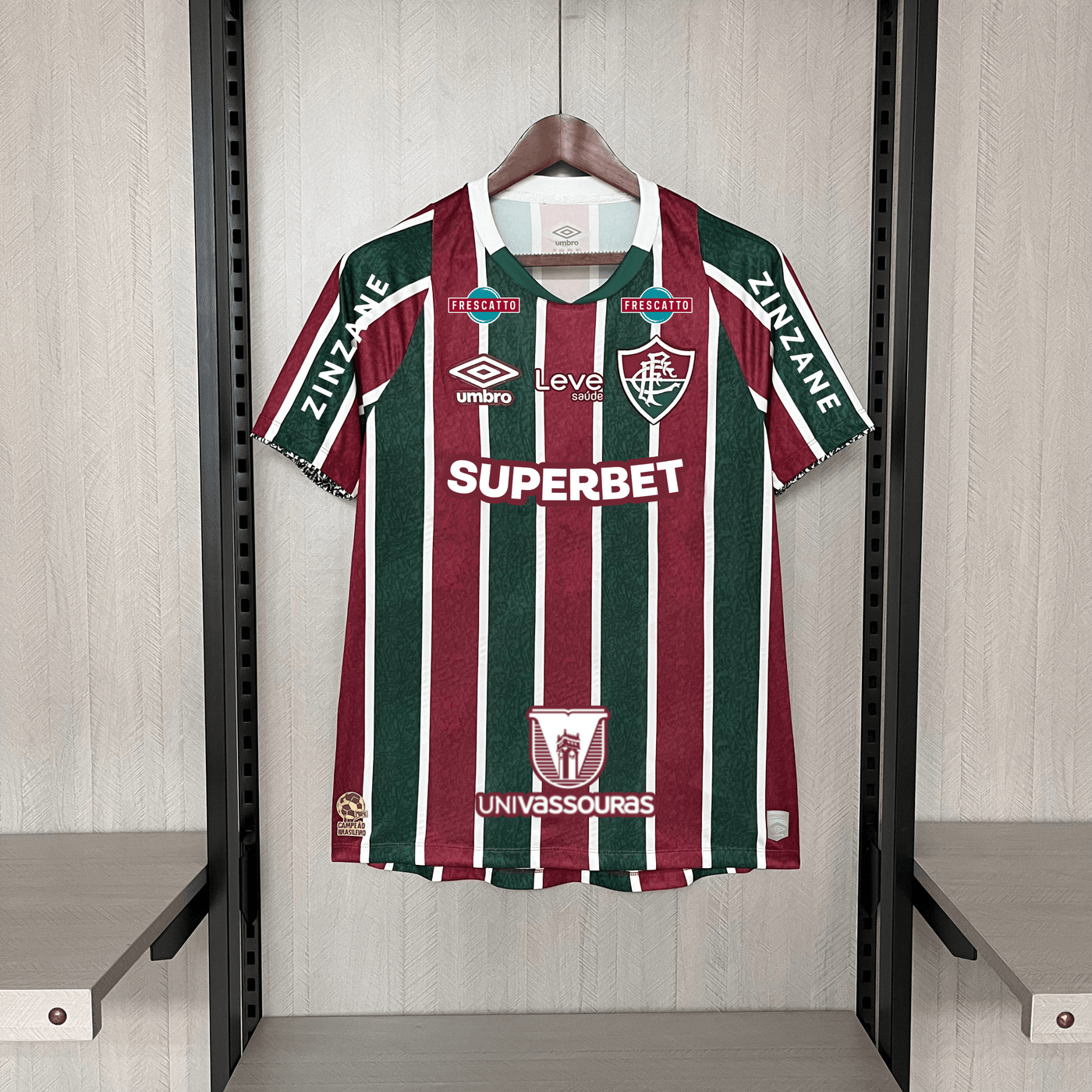 CAMISETA FLUMINENSE I TODOS LOS PATROCINADORES 24/25 HOMBRE - Vitrine Futebolística